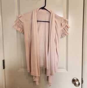 Short sleeve cardigan